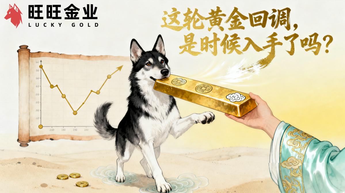 这轮黄金回调,是时候入手了吗?