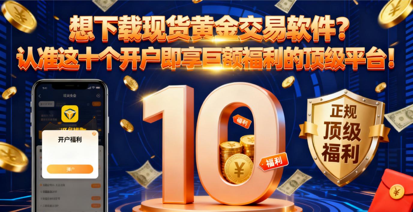 <strong>现货黄金交易软件哪家好?认准这十个开户即享巨额福利的顶级平台!</strong>