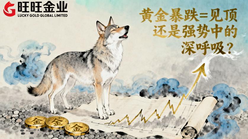 黄金暴跌=见顶还是强势中的深呼吸？